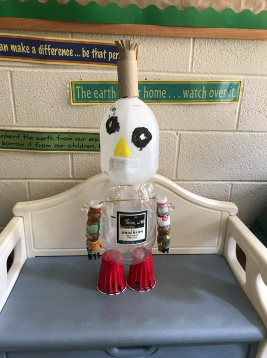 Recycled materials robot! 11/9/2021